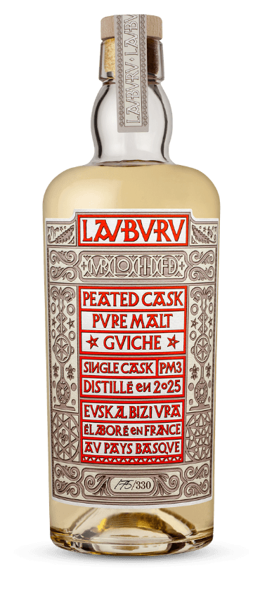 Distillerie Sugarra, Lavbvrv Peated Cask Pure Malt PM3  70 cl